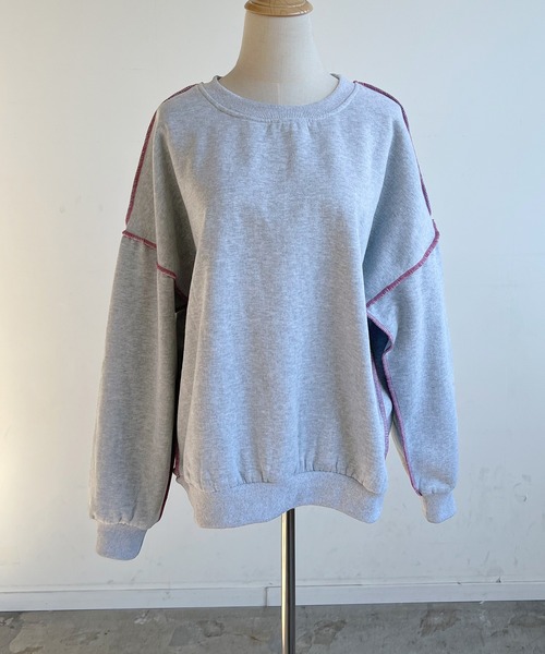 「Futier land」 スウェットカットソー FREE グリーン レディース_画像6