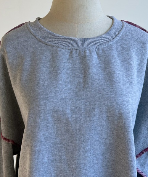 「Futier land」 スウェットカットソー FREE グリーン レディース_画像8