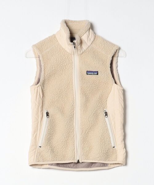 patagonia（パタゴニア） ベスト X-SMALL ベージュ レディース