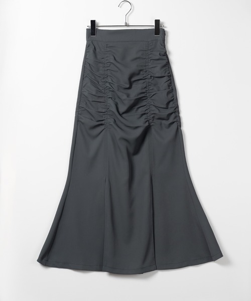 「me+em select」 ロングスカート MEDIUM アイボリー レディース_画像4