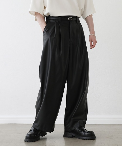 「LILL」 パンツ M ブラック メンズ_画像5