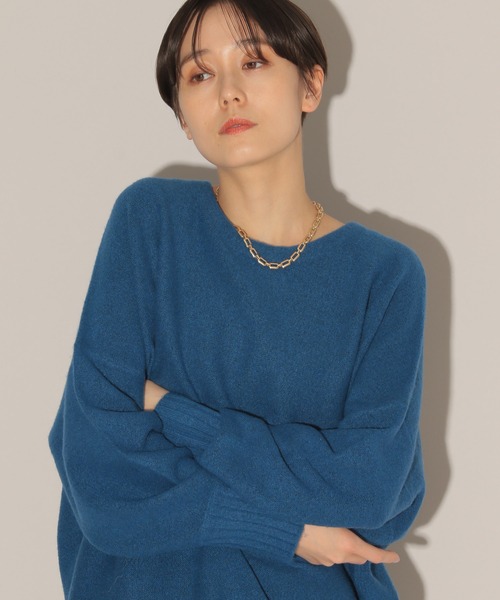 「BARNYARDSTORM」 長袖ニット FREE ブルー レディース_画像3