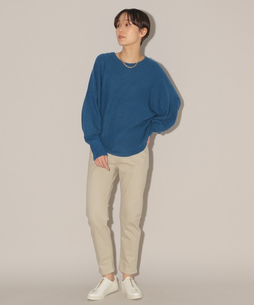 「BARNYARDSTORM」 長袖ニット FREE ブルー レディース_画像6