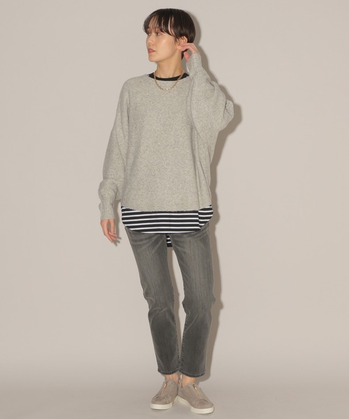 「BARNYARDSTORM」 長袖ニット FREE ブルー レディース_画像9