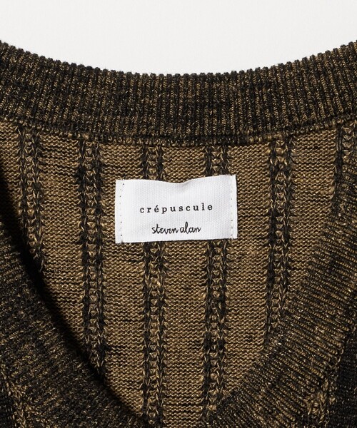 crepuscule（クレプスキュール） セーター ニット × Steven Alan」 RY