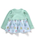tシャツ ワッフルフリルドッキングトップス キ...の詳細画像2