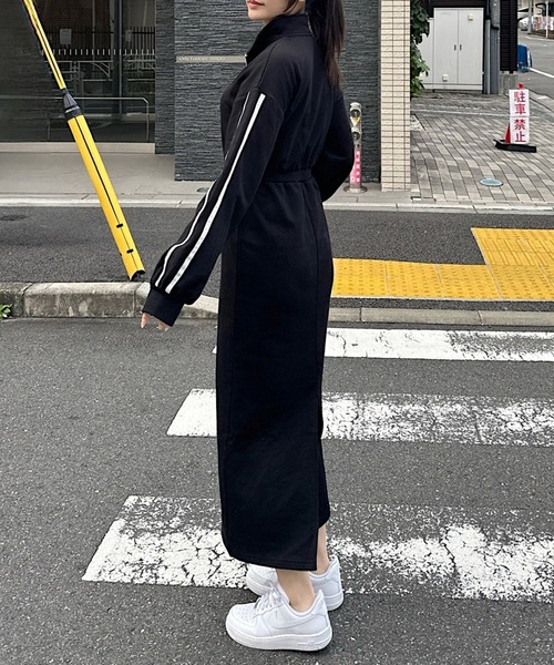 「ROYAL PARTY」 長袖ワンピース FREE オフホワイト レディース_画像4