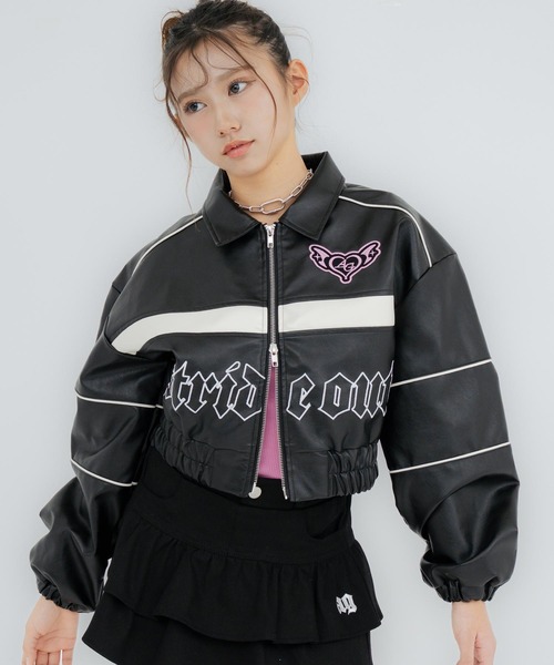 ANAP GiRL（アナップガール） コート アウター フェイクレザー