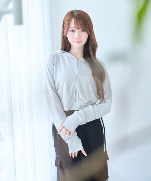 Rose Muse（ロゼミューズ） パーカー UV protection zip hoodie