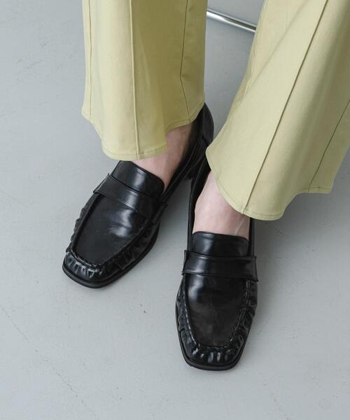 ギャザーローファー ギャザー ローファー｜グリーンレーベル リラクシングの通販｜&mall