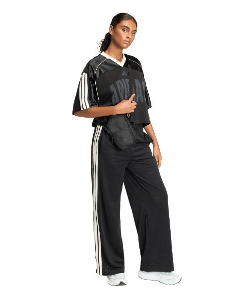  - 美品 アディダス メッシュパンツ バイカラー adidas（アディダス） パンツ スタジアム メッシュ パンツ レディース