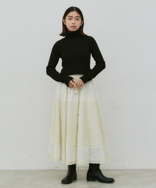 「Libra Cue」 フレアスカート FREE アイボリー レディース_画像5