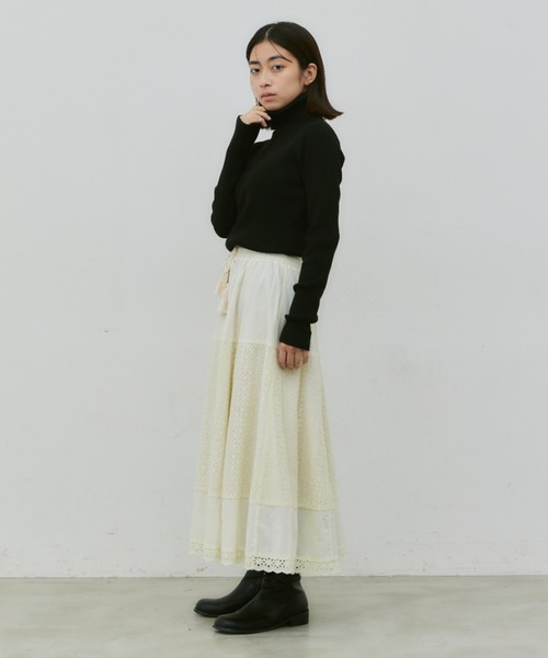 「Libra Cue」 フレアスカート FREE アイボリー レディース_画像6