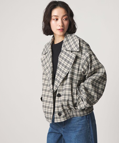 CITEN（シテン） ブルゾン アウター 「CITEN」トレンチライクショート