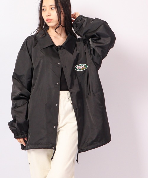 「VISION STREET WEAR」 コーチジャケット M ブラック メンズ_画像10