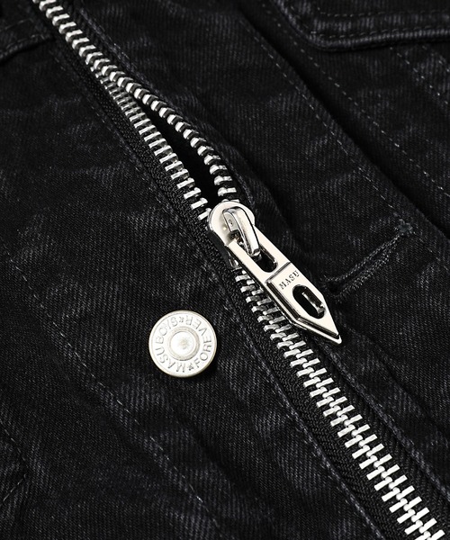 デニムジャケット gジャン MB ZIP-UP DENIM JAKCET メンズ レディースの画像