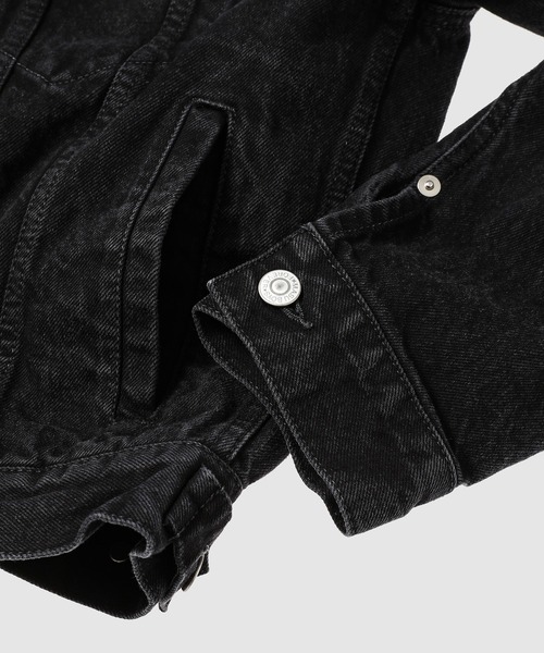 デニムジャケット gジャン MB ZIP-UP DENIM JAKCET メンズ レディースの画像