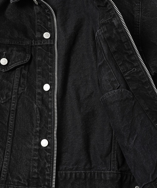 デニムジャケット gジャン MB ZIP-UP DENIM JAKCET メンズ レディースの画像