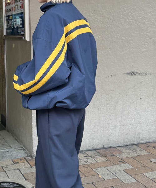 「CANAL JEAN」 ナイロンブルゾン ONE SIZE ライトグレー レディースの画像