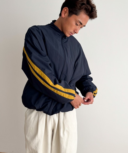 「CANAL JEAN」 ナイロンブルゾン ONE SIZE ライトグレー レディースの画像