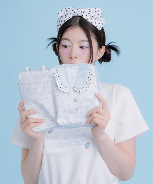 monepine ショルダーバッグ バッグ フリルカラーマルチショルダー