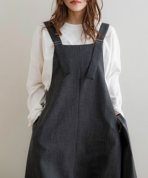 「NOAHL」 ロングスカート FREE ブラック レディース_画像3