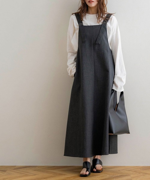 「NOAHL」 ロングスカート FREE ブラック レディース_画像6