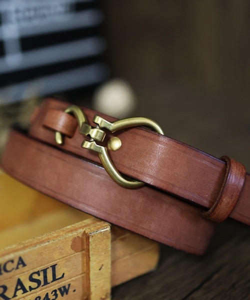 「SETUP7」 ベルト FREE ブラウン メンズ_画像5