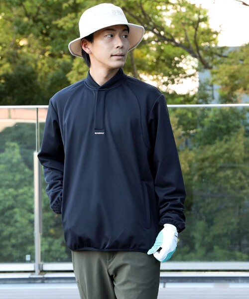 【新品未使用】BEAMS GOLF ネイビー L シャツ BEAMS GOLF（ビームス ゴルフ） 長袖Tシャツ MEDIUM ネイビー メンズ