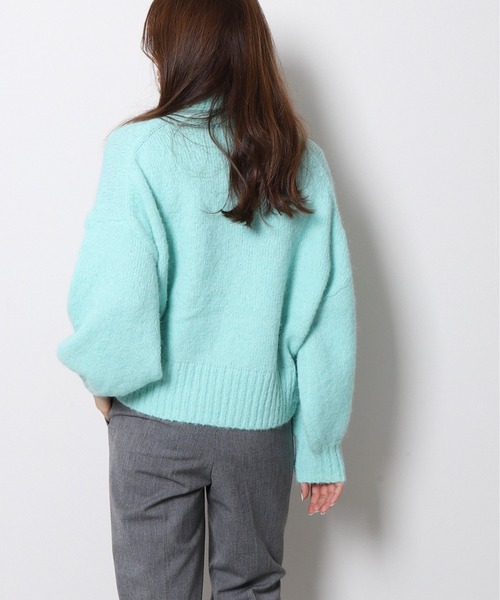 「Re.Verofonna」 長袖ニット MEDIUM ブルー レディース_画像3