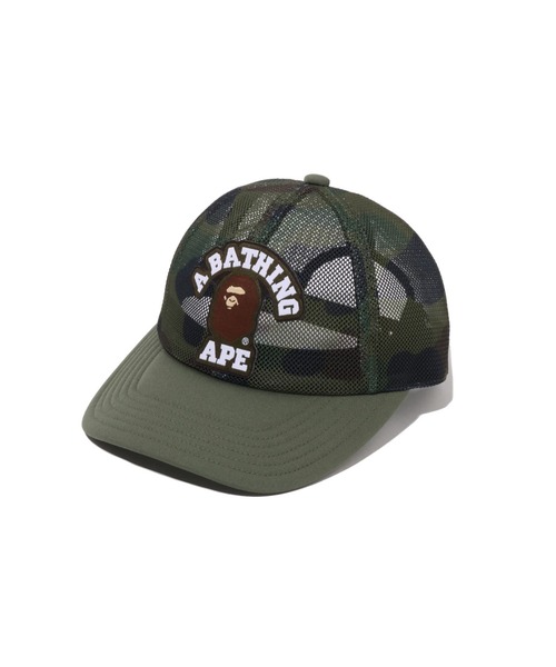 A BATHING APE(アベイシングエイプ) キャップ 帽子 1ST CAMO COLLEGE A BATHING APE(アベイシングエイプ) キャップ 帽子 1ST CAMO COLLEGE