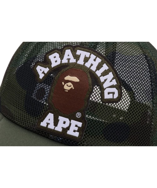 A BATHING APE(アベイシングエイプ) キャップ 帽子 1ST CAMO COLLEGE A BATHING APE(アベイシングエイプ) キャップ 帽子 1ST CAMO COLLEGE