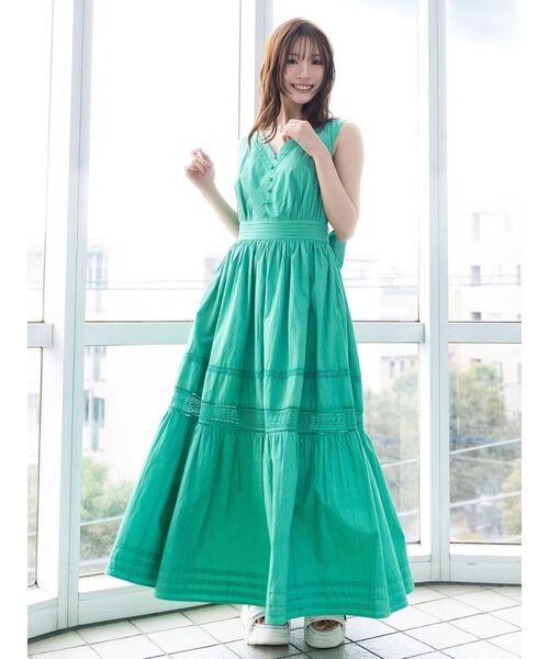 タグ付き マーキュリーデュオ ワンピース MERCURYDUO（マーキュリーデュオ） ワンピース ポプリンバックシャン