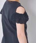 tシャツ 「さらっとワッフル」ガールズ レース...の詳細画像2