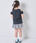 tシャツ 「さらっとワッフル」ガールズ レース...の詳細画像5