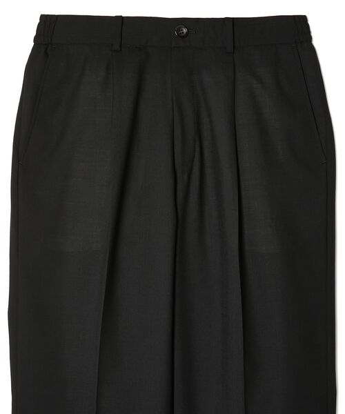 ワイドパンツ スラックス 1TUCK TROUSERS メンズ レディースの画像