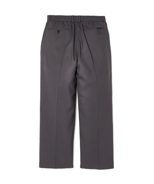 ワイドパンツ スラックス 1TUCK TROUSERS メンズ レディースの画像