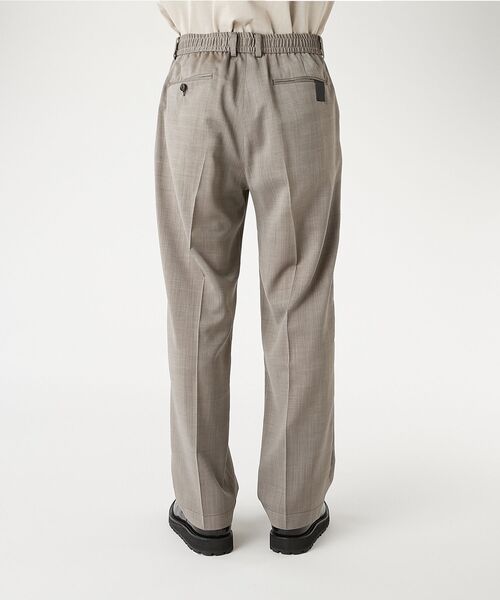 ワイドパンツ スラックス 1TUCK TROUSERS メンズ レディースの画像