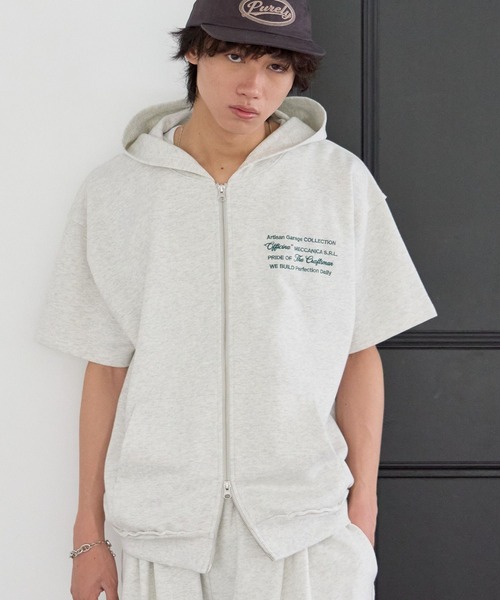 PBLIM パーカー 「UNISEX/セットアップ対応」サマーセットアップZIP