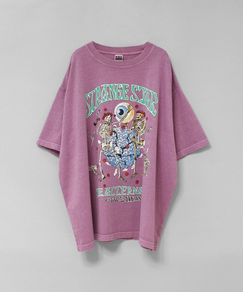 tシャツ M2685 STRANGE STAR BIG T レディースの画像