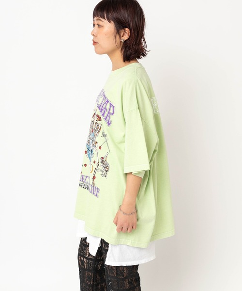 tシャツ M2685 STRANGE STAR BIG T レディースの画像