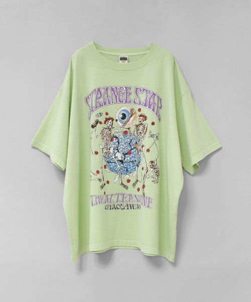 tシャツ M2685 STRANGE STAR BIG T レディースの画像