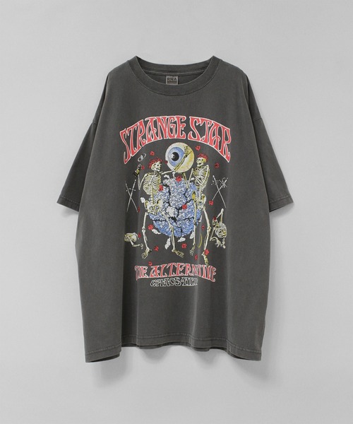 tシャツ M2685 STRANGE STAR BIG T レディースの画像