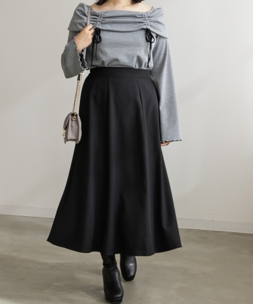 「CLETTE」 フレアスカート LL ラベンダー レディース_画像3