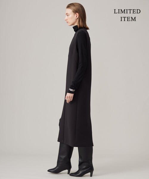 「ICB」 サロペットスカート LARGE ブラック レディース_画像6
