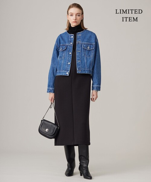 「ICB」 サロペットスカート LARGE ブラック レディース_画像8