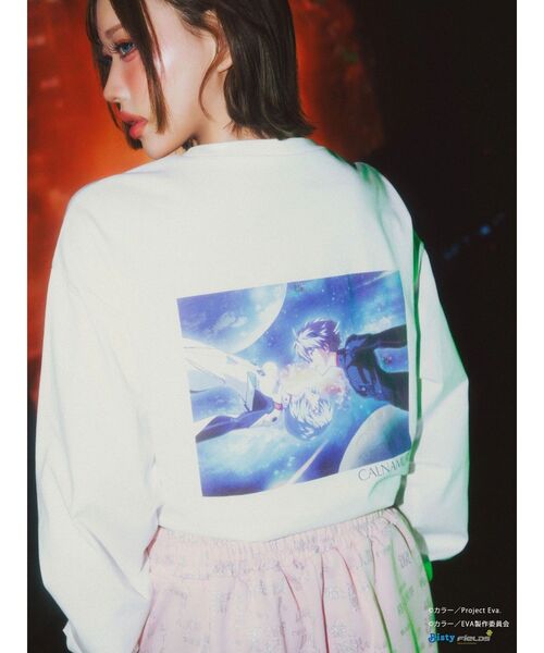 CALNAMUR（カルナムール） tシャツ 「新世紀エヴァンゲリオンコラボ
