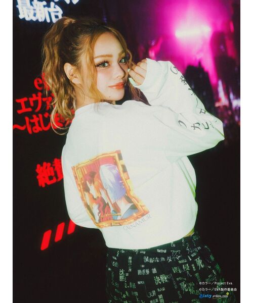 CALNAMUR（カルナムール） tシャツ 「新世紀エヴァンゲリオンコラボ