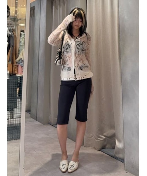 LAGUA GEM（ラグアジェム） パンツ BASIC CAPRI パンツ レディース