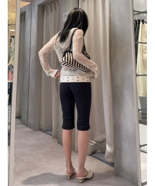 LAGUA GEM（ラグアジェム） パンツ BASIC CAPRI パンツ レディース